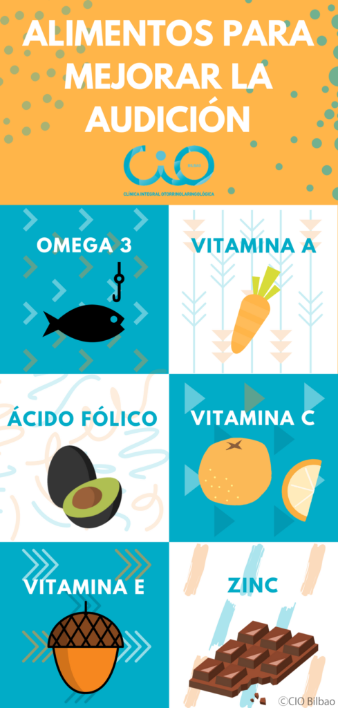 alimentos para mejorar la audición