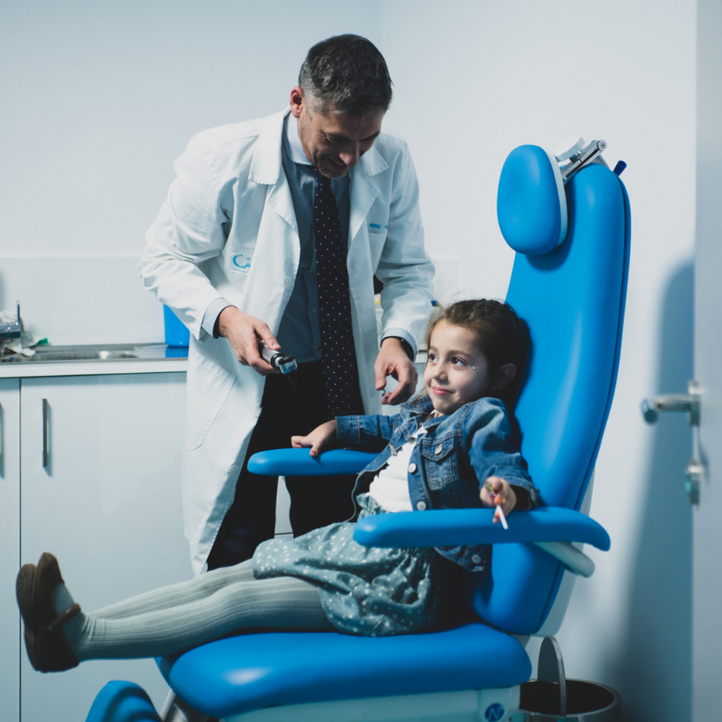 otorrinolaringología para niños