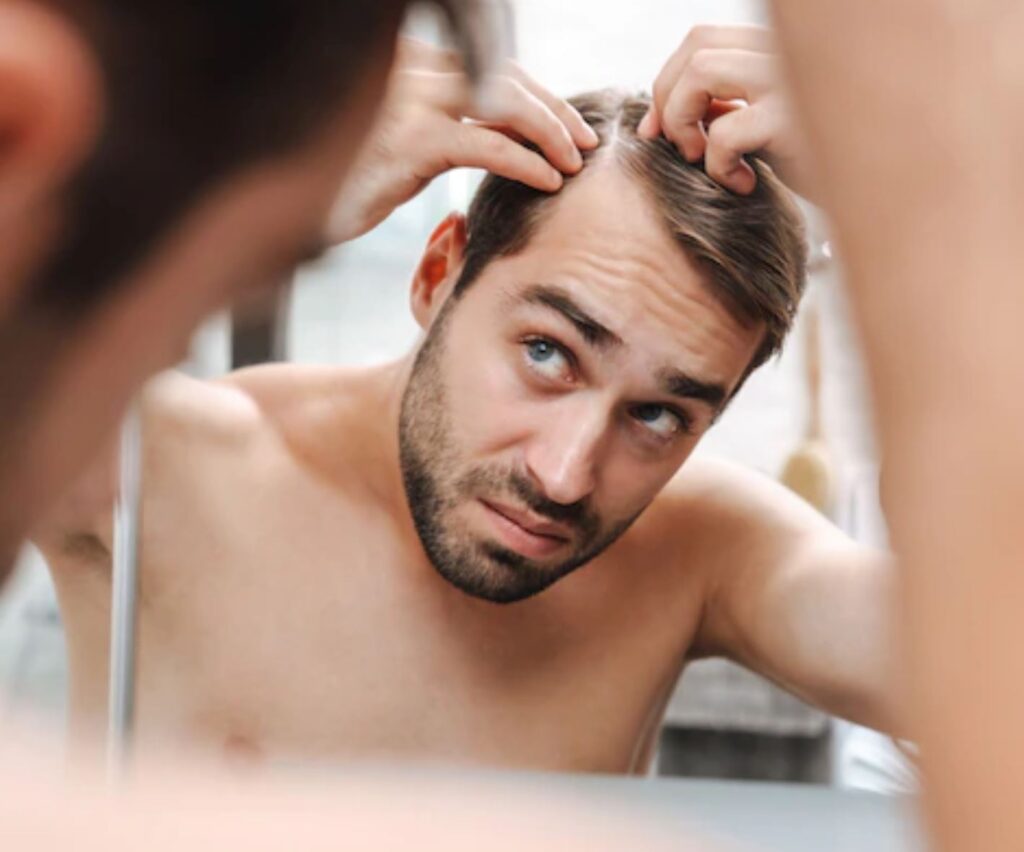 alopecia difusa hombre